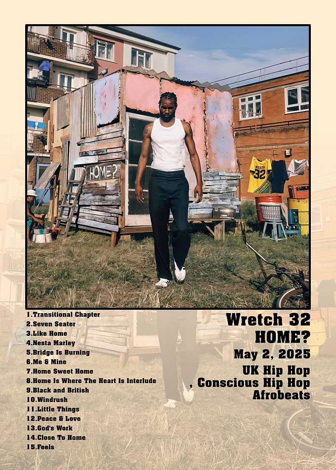 Wretch 32 HOME Album Cover