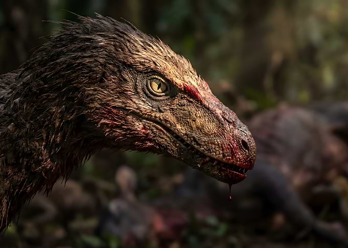 Deinonychus Portrait