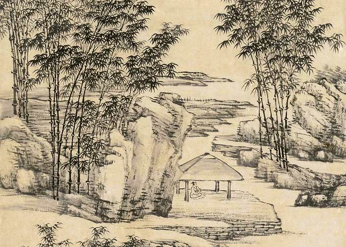 Chinese Nature Landscape Painting Wang Hui