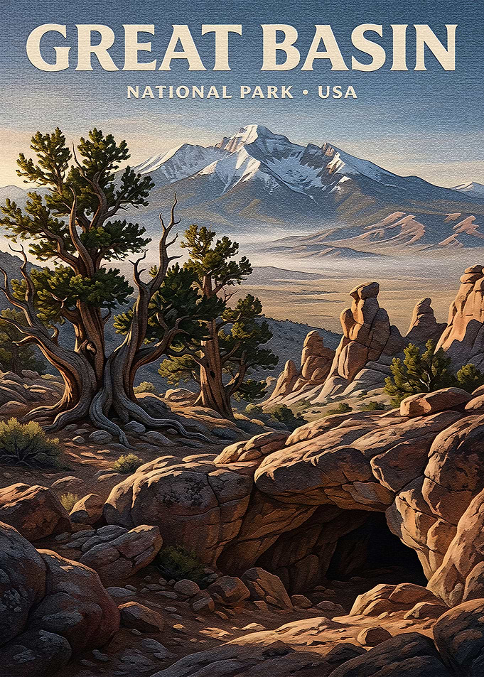 Great Basin National Park Poster