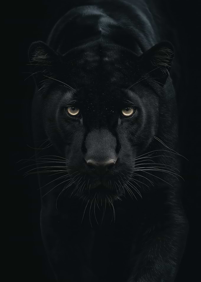 Black Panther Portrait
