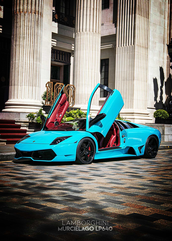 Lamborghini Murcielago LP640 Poster