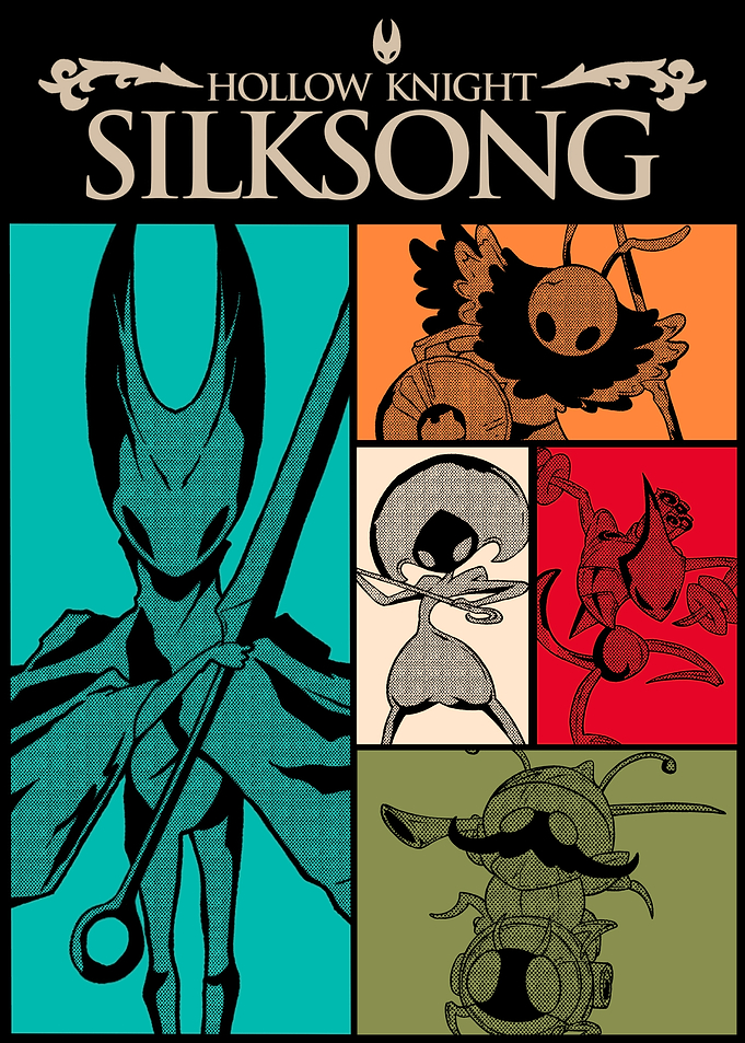 Hollow Knight: Silksong character collage