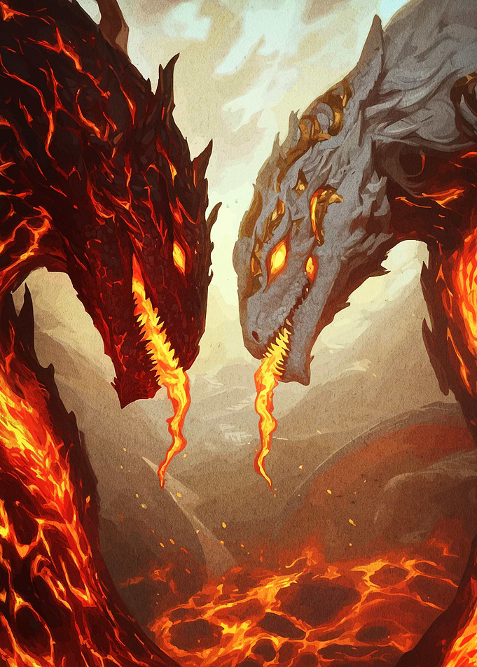 Fiery Dragon Confrontation