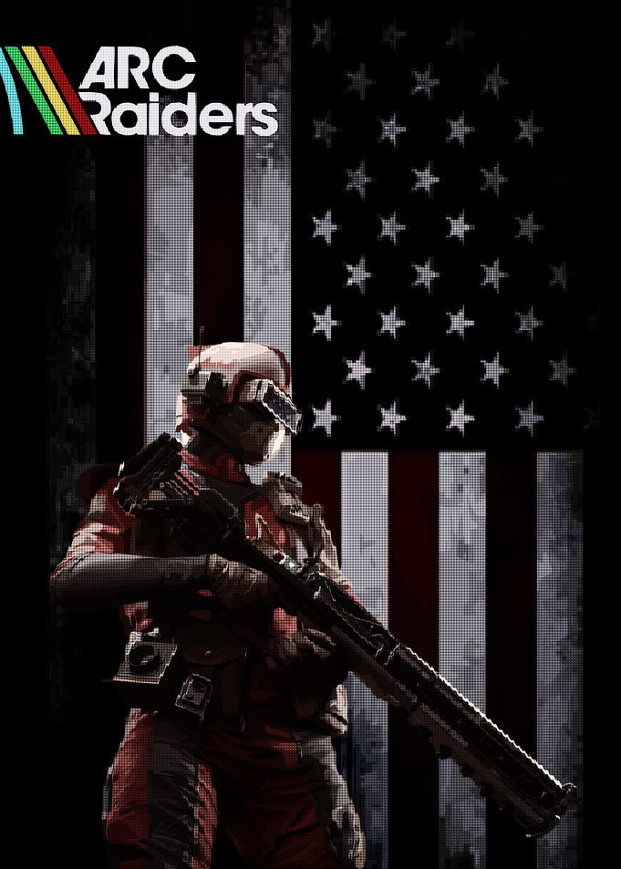 ARC Raiders Soldier with American Flag