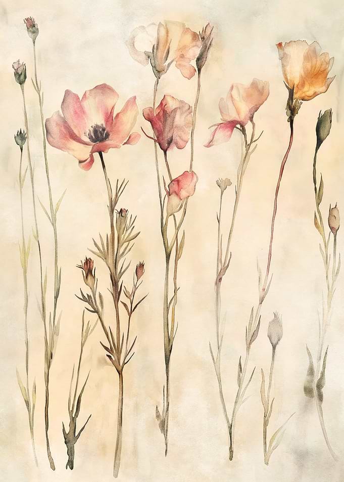 Watercolor Floral Painting