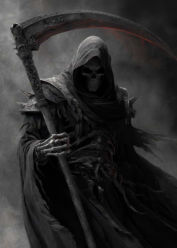 Grim Reaper with Scythe