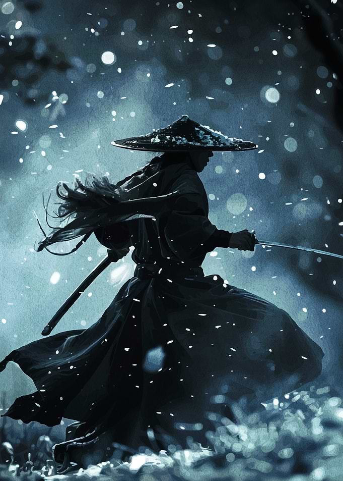 Samurai in Snow
