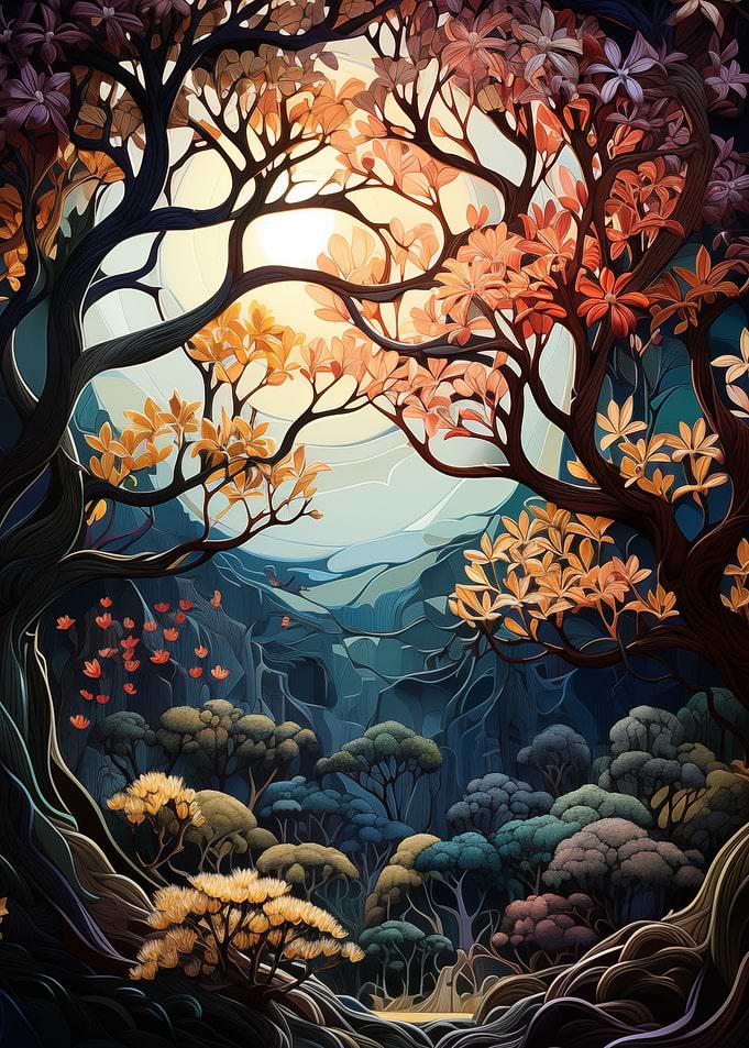 Autumnal Forest Canopy