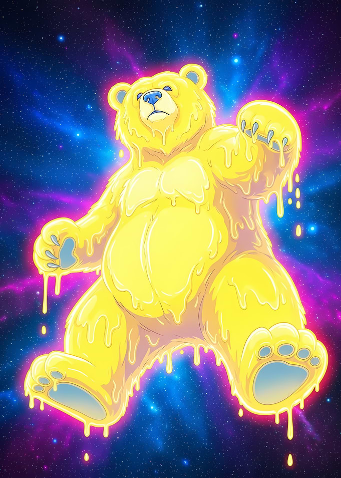 Honey Bear in Space