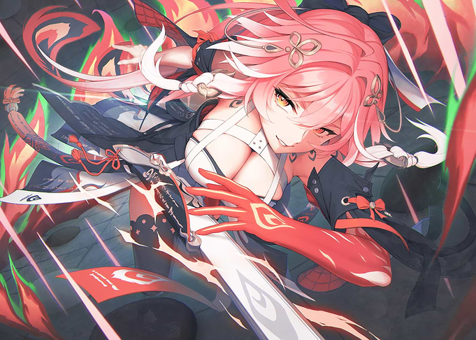 Girl with Sword