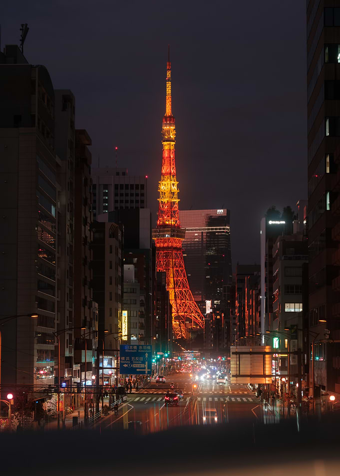 Tokyo Tower at Night