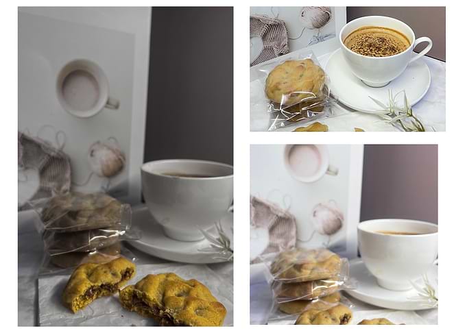 Coffee and Cookies Still Life
