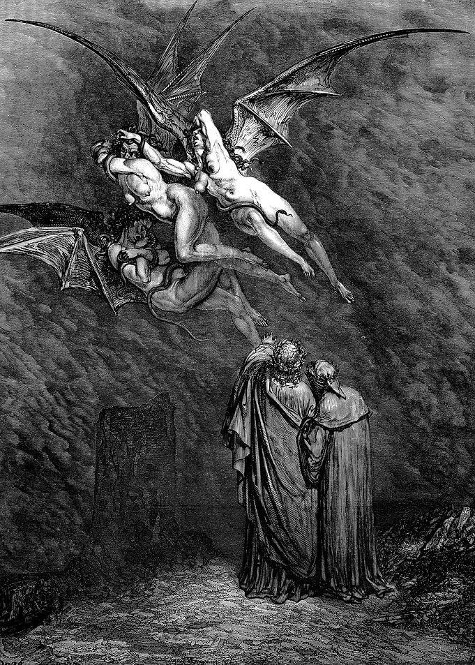 Gustave Doré's Inferno Illustration