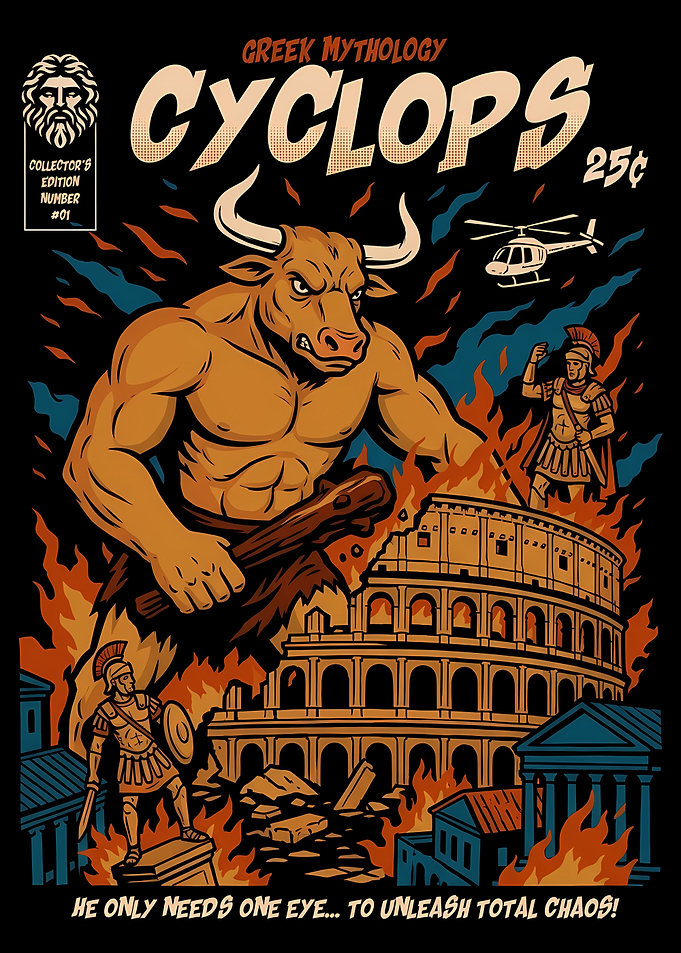 Cyclops Comic Book Cover Art