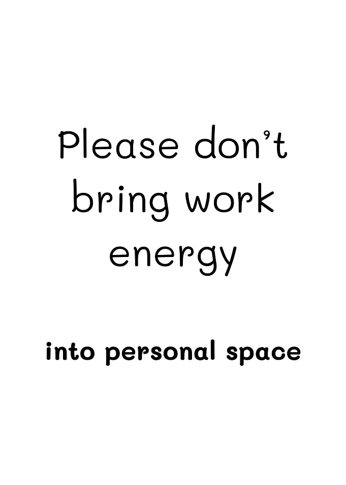 Work-Life Balance Reminder