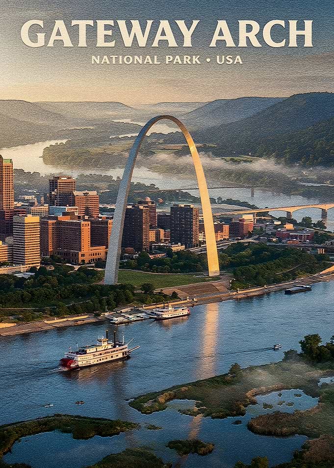 Gateway Arch National Park Poster