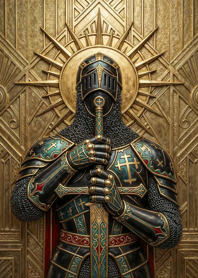 Golden Paladin Knight