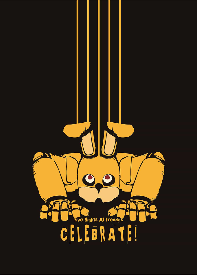 Five Nights at Freddy's Celebrate Poster