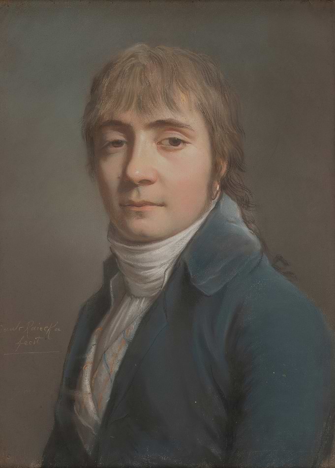 Portrait of a Man in Blue Coat