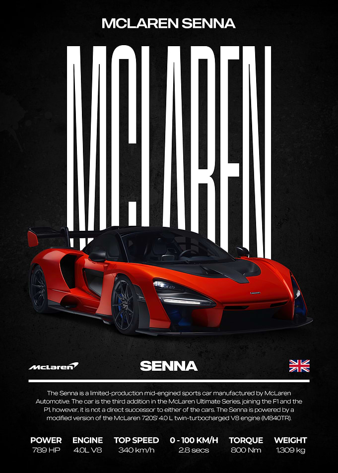 McLaren Senna Sports Car