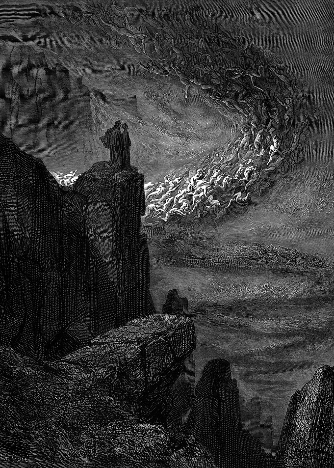 Gustave Doré's Inferno Illustration