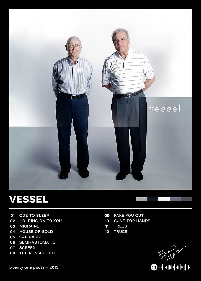Twenty One Pilots - Vessel Album Cover