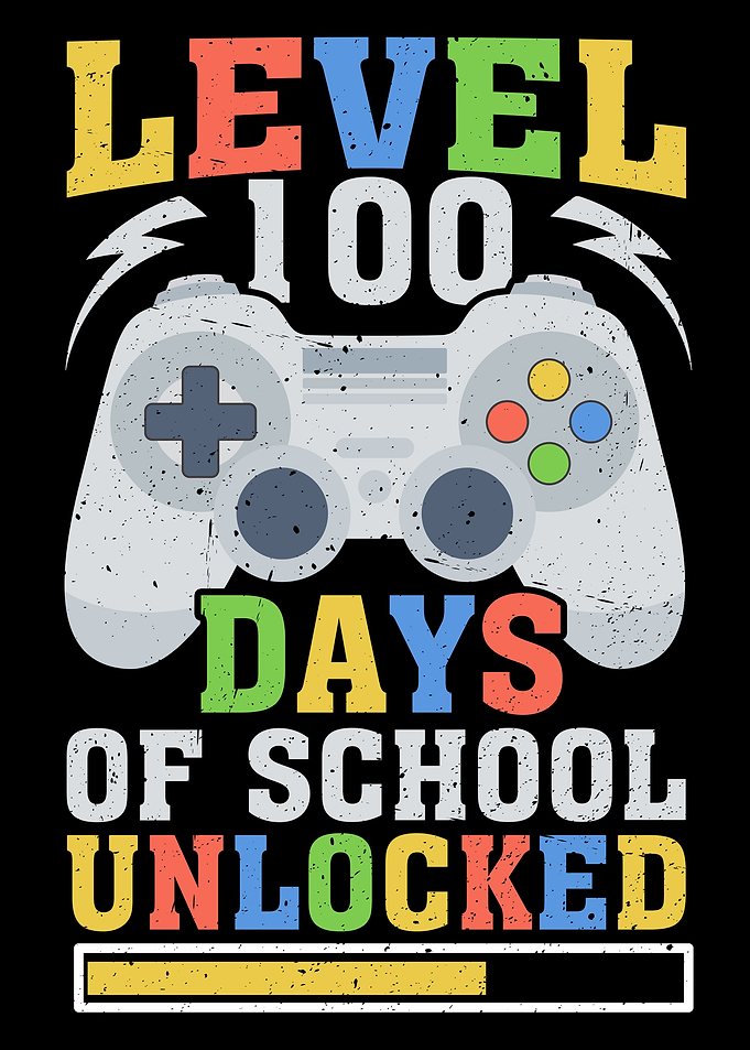 Level 100 Days of School Unlocked