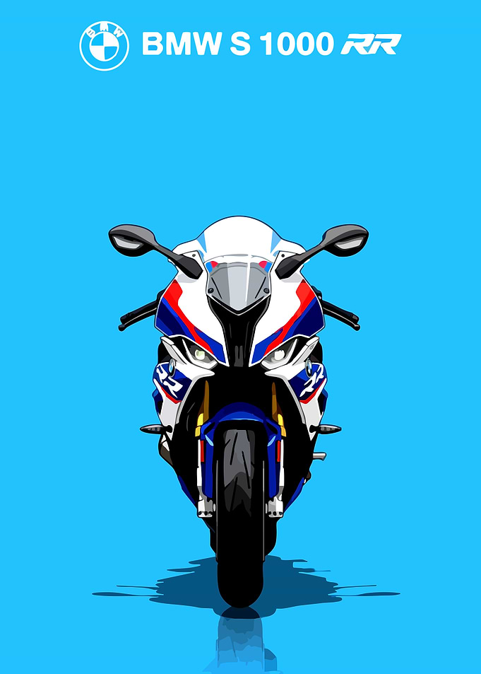 BMW S 1000 RR Illustration