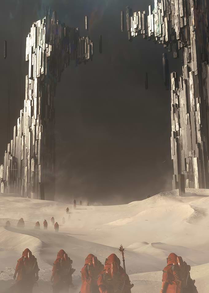 Dead Stranding game art