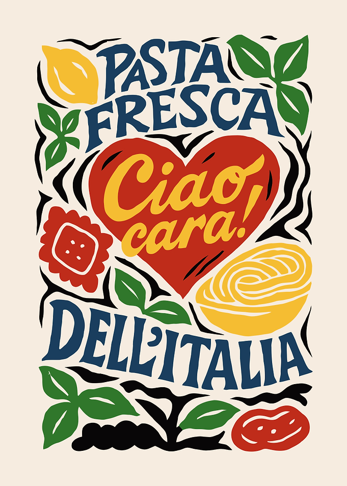 Pasta Fresca dell'Italia Illustration
