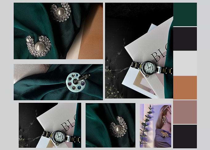 Elegant Accessories Flat Lay