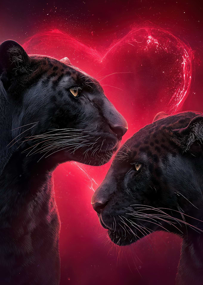 Black Panthers in Love