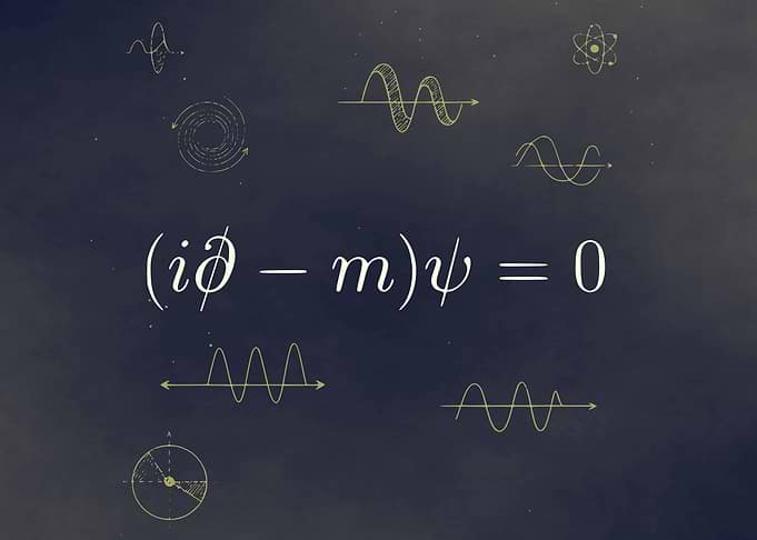 Dirac Equation on Dark Background