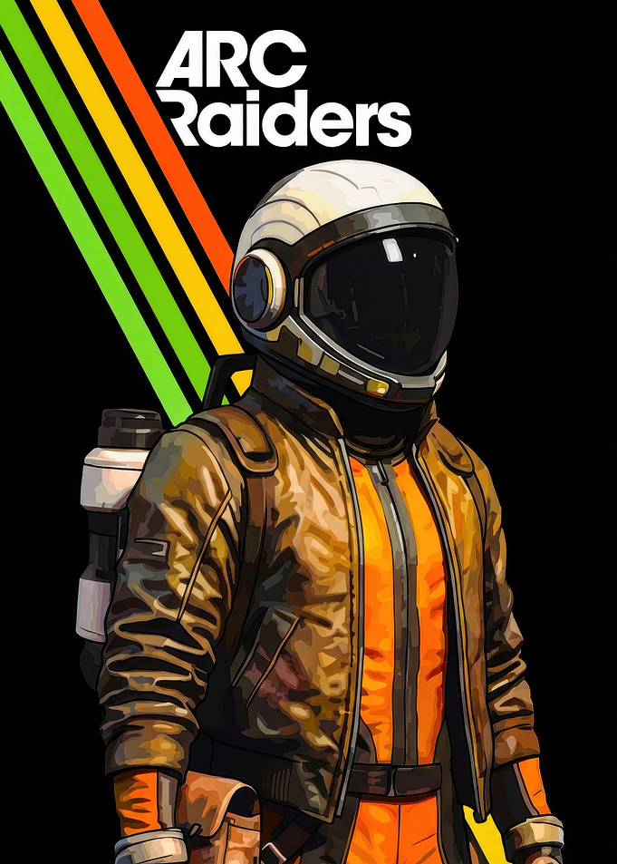 Arc Raiders Astronaut Illustration
