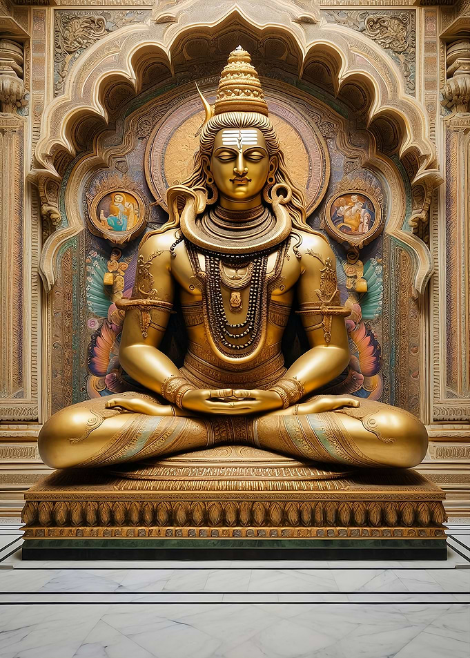 Ancient sacred sculpture art
