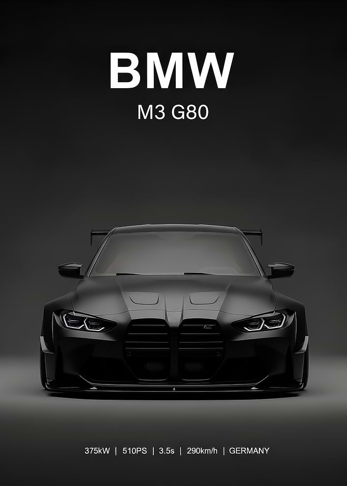 BMW M3 G80 Black Edition
