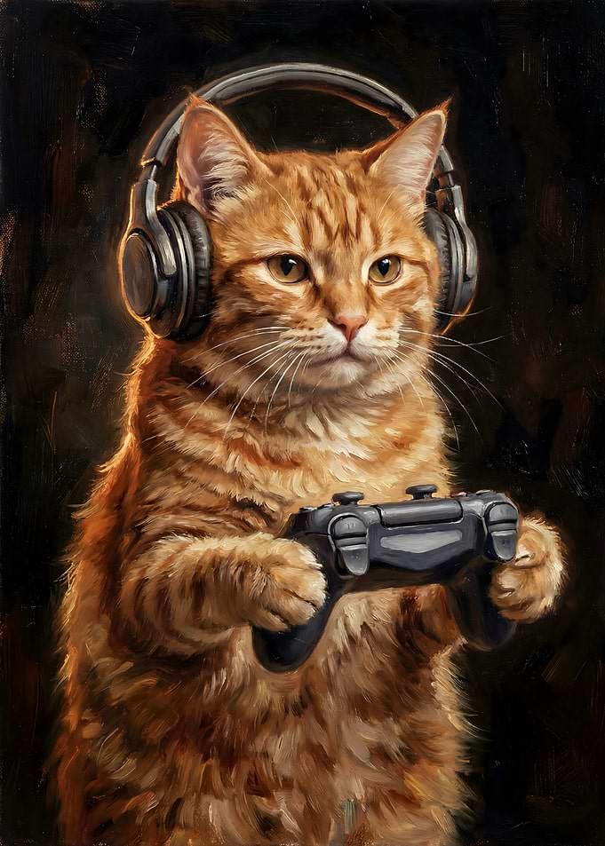 Cat Gamer