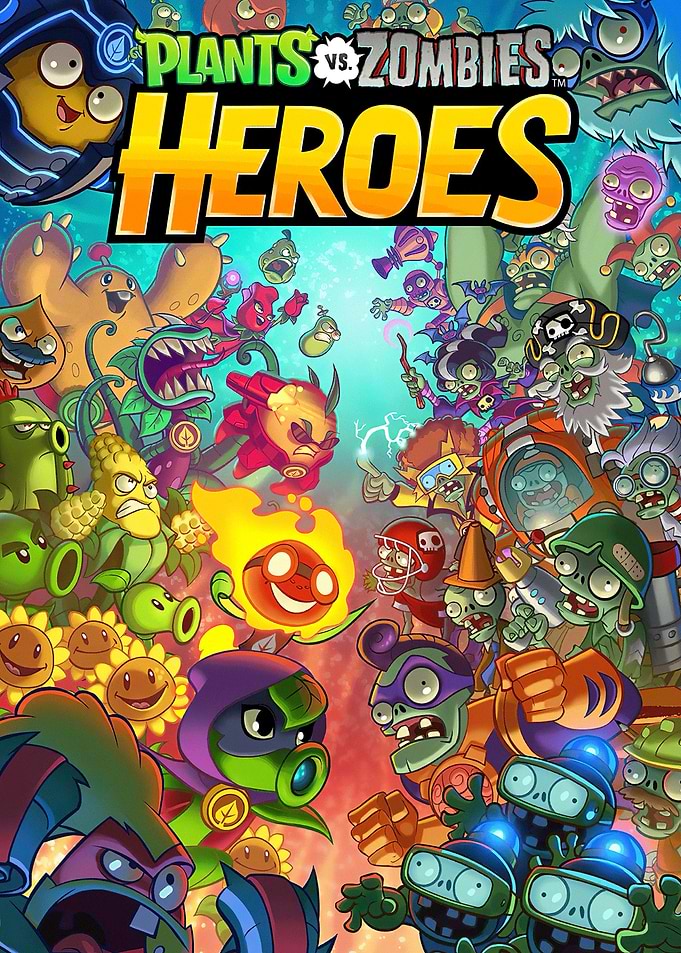 Plants vs. Zombies Heroes Cover Art