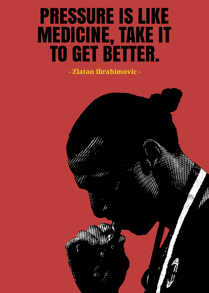 Zlatan Ibrahimovic Quote Poster