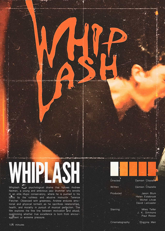 Whiplash Movie Poster