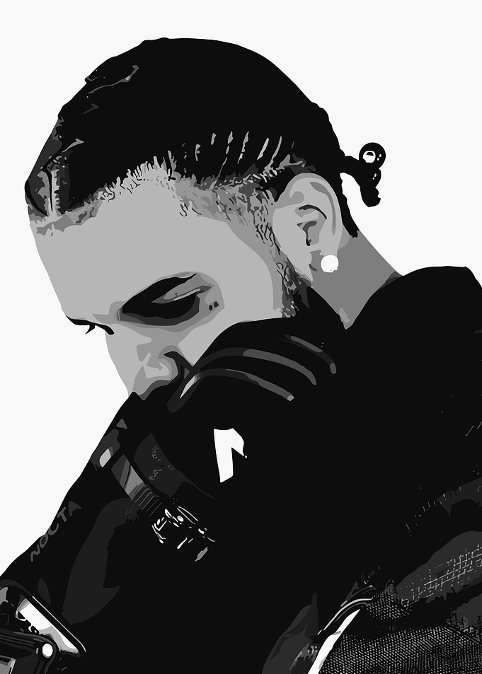Monochrome Portrait of a Man