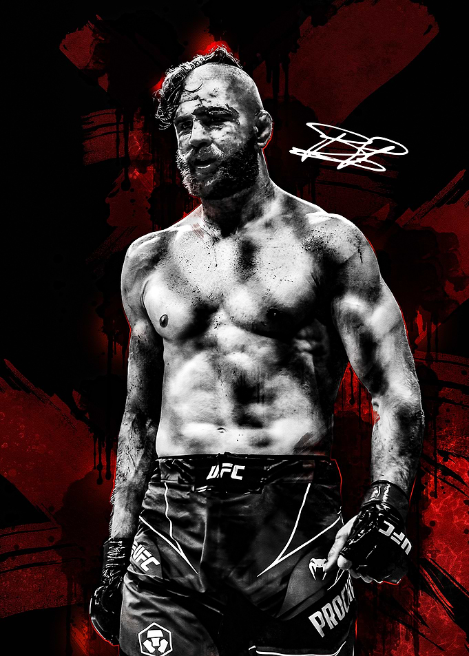 Jiri Prochazka UFC Fighter Portrait