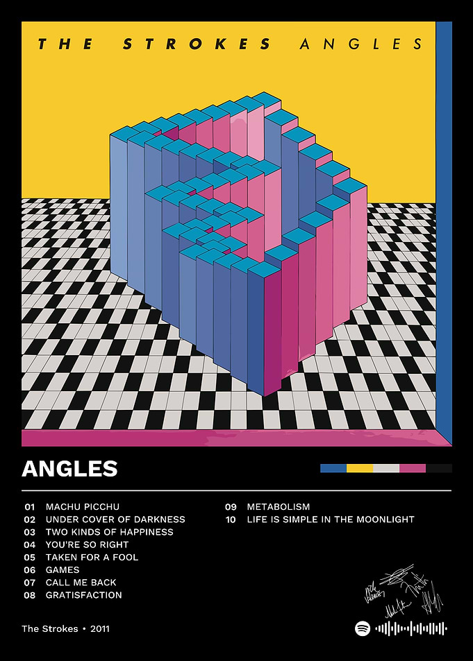The Strokes - Angles Album Cover