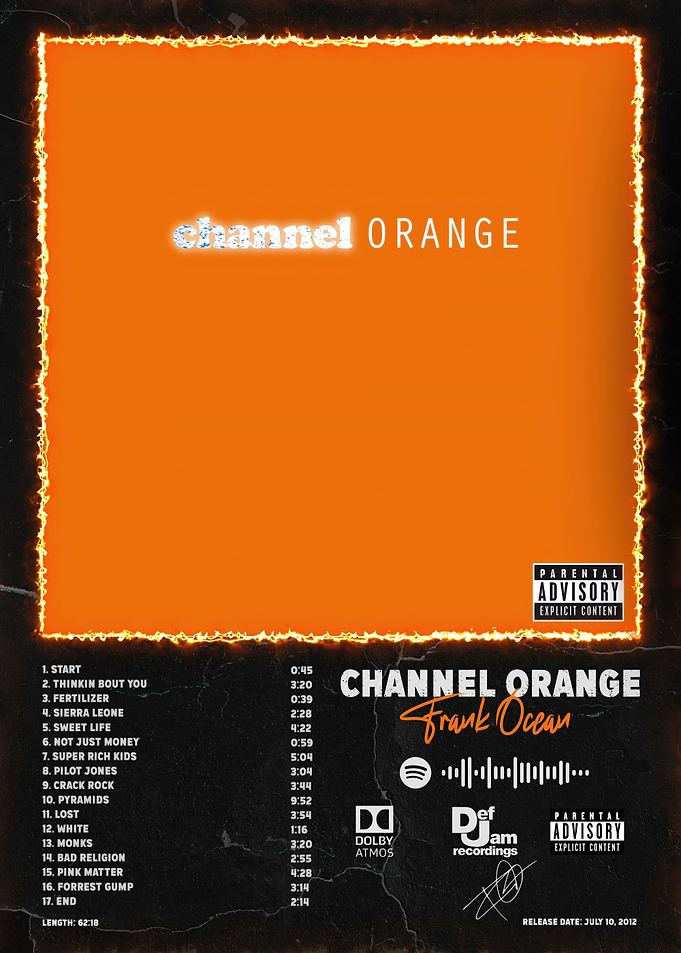 Channel Orange Album Cover Art