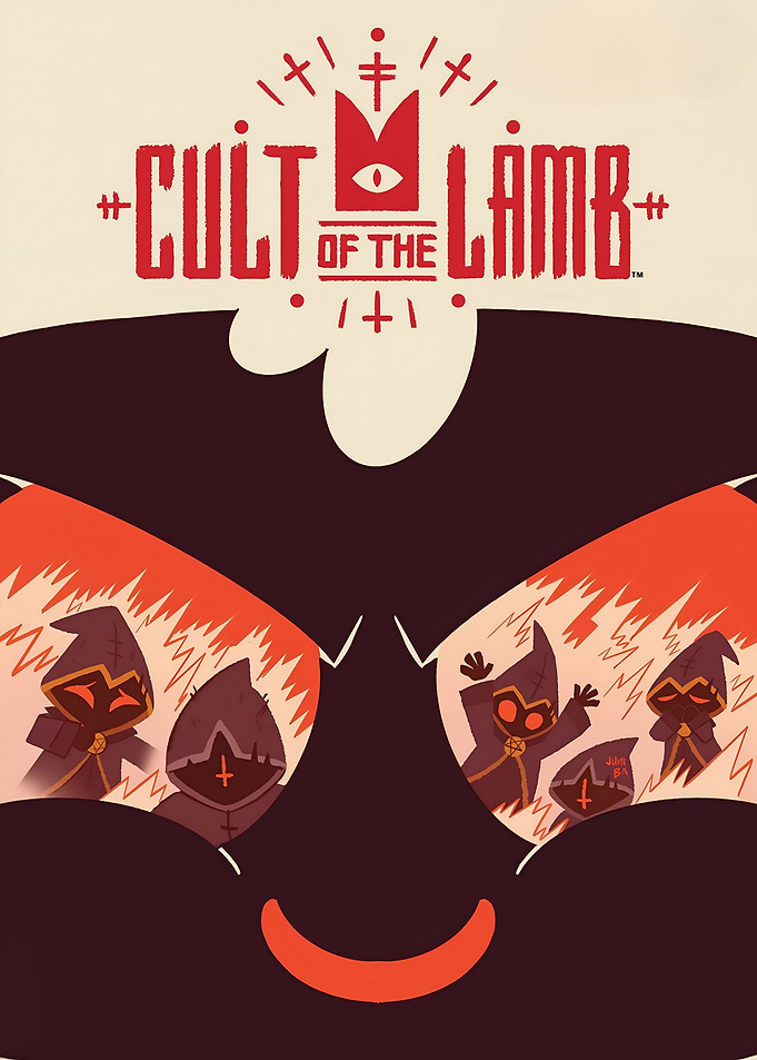 Cult of the Lamb Game Poster