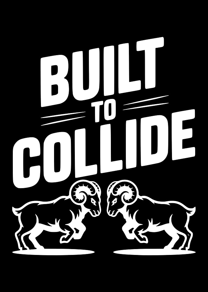 Built to Collide Rams Graphic