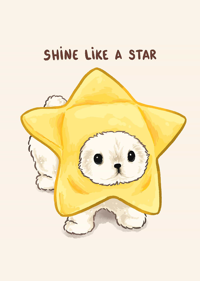 Shine Like a Star Dog