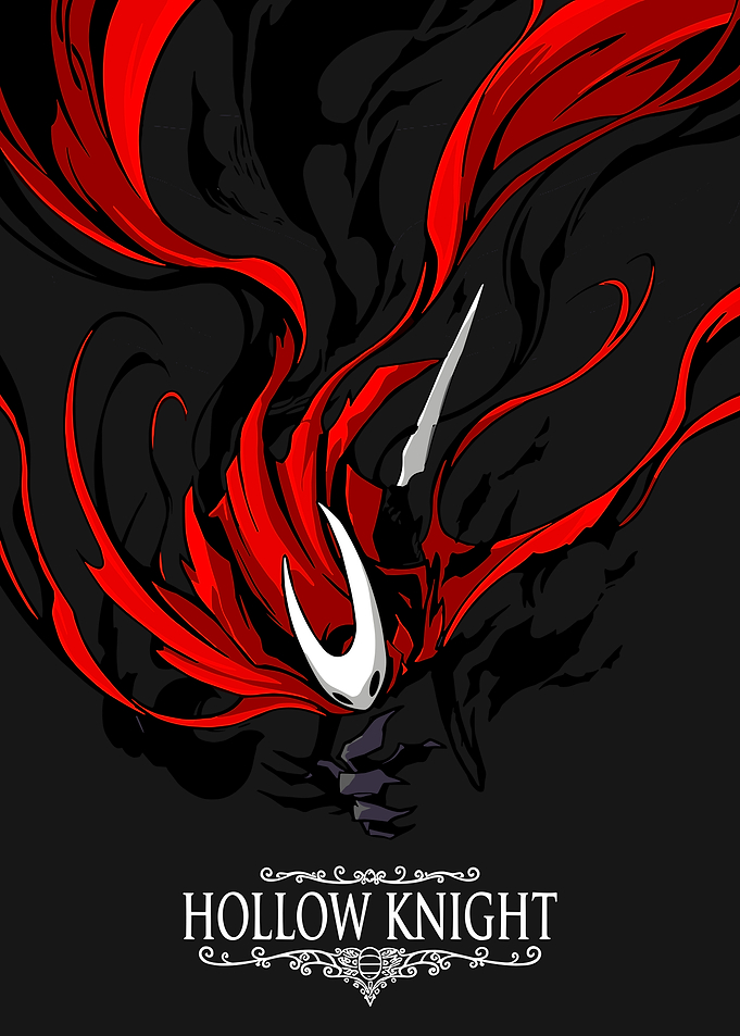 Hollow Knight character art