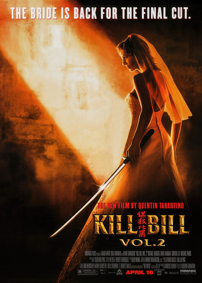Kill Bill Vol. 2 Movie Poster